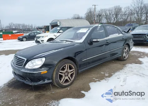 2006 Mercedes-Benz S 430 from USA, damaged, VIN WDBNG70J16A471515
